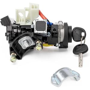 image81900D9G00 Ignition Lock Switch Assembly with Keys Compatible with Kia Sportage 20172022 Ignition Lock Cylinder with Housing Replace 81905D9600 81905D9150For Hyundai Sonata 20152019