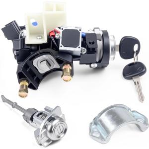 image819052T040 Ignition Lock Switch Assembly with Door Lock Cylinder ampamp Keys Fit for Kia Optima 20112015 Ignition Lock Cylinder with Housing Replace 819702TA00 819002TD00For Elantra 20172020