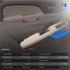 image80994 Front Left Driver Side Armrest Repair Kit Fit for Chevy Silverado Suburban Tahoe Avalanche For GMC Sierra Yukon 20102014 Door Panel with Release Handle Above Armrest 27In  Black  GM 84127280Tan