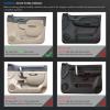 image80994 Front Left Driver Side Armrest Repair Kit Fit for Chevy Silverado Suburban Tahoe Avalanche For GMC Sierra Yukon 20102014 Door Panel with Release Handle Above Armrest 27In  Black  GM 84127280Tan
