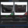 image80994 Front Left Driver Side Armrest Repair Kit Fit for Chevy Silverado Suburban Tahoe Avalanche For GMC Sierra Yukon 20102014 Door Panel with Release Handle Above Armrest 27In  Black  GM 84127280Black