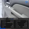 image80994 Front Left Driver Side Armrest Repair Kit Fit for Chevy Silverado Suburban Tahoe Avalanche For GMC Sierra Yukon 20102014 Door Panel with Release Handle Above Armrest 27In  Black  GM 84127280Gray