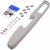 image80994 Front Left Driver Side Armrest Repair Kit Fit for Chevy Silverado Suburban Tahoe Avalanche For GMC Sierra Yukon 20102014 Door Panel with Release Handle Above Armrest 27In  Black  GM 84127280Gray