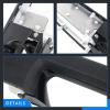 image80994 Front Left Driver Side Armrest Repair Kit Fit for Chevy Silverado Suburban Tahoe Avalanche For GMC Sierra Yukon 20102014 Door Panel with Release Handle Above Armrest 27In  Black  GM 84127280Black