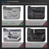image80994 Front Left Driver Side Armrest Repair Kit Fit for Chevy Silverado Suburban Tahoe Avalanche For GMC Sierra Yukon 20102014 Door Panel with Release Handle Above Armrest 27In  Black  GM 84127280Gray
