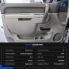imageLeft Driver ampamp Right Passenger Side Armrest Repair Kit Fit for Chevy Silverado 1500 2500HD 3500HD 20102014 For GMC Sierra 1500 2500 HD 3500 HD 20102014 Door Panel with Release Handle Below ArmrestGrayTitanium