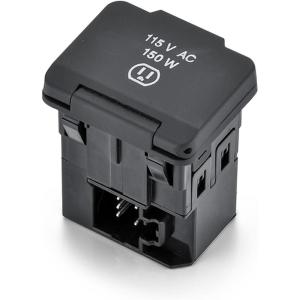 image115V Power Outlet Inverter Compatible with Dodge Ram 15002500350045005500 20132016  Dashboard AC Outlet Socket Replaces 68159295AB